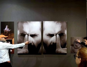 Изложба „ПРОФЕСОРИ + СТУДЕНТИ“ во МКЦ